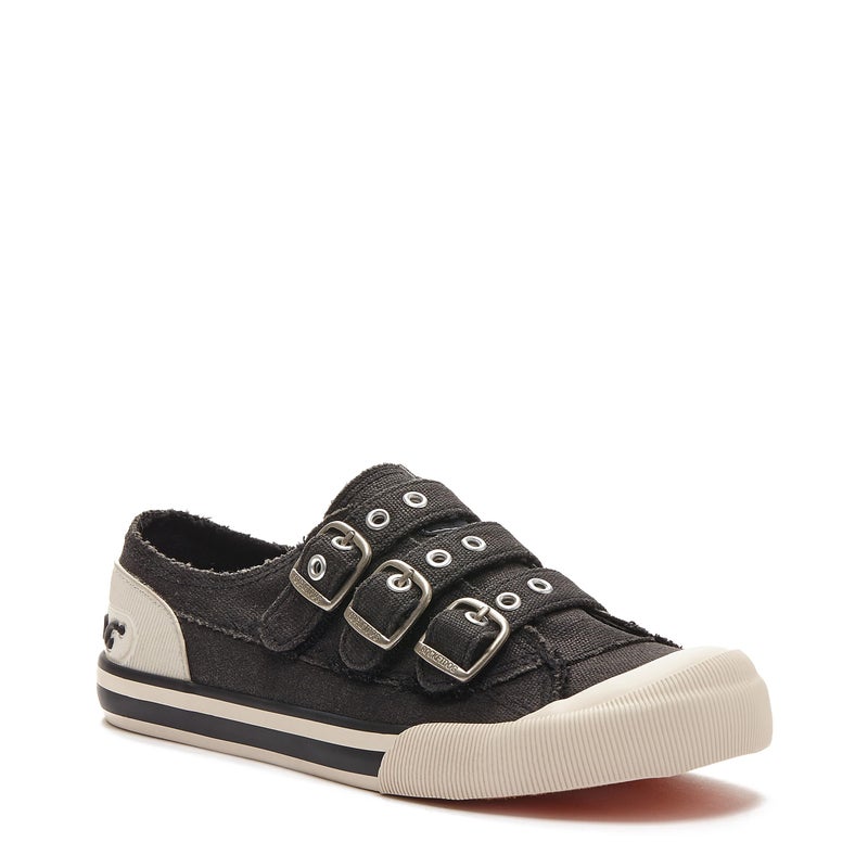 Rocket Dog Women's JOLISSA Fashion Sneaker, Black, 8 M US - Image 1